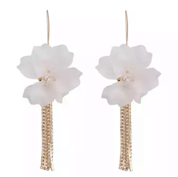 Jewelry Zara Flower Statement Earrings Poshmark